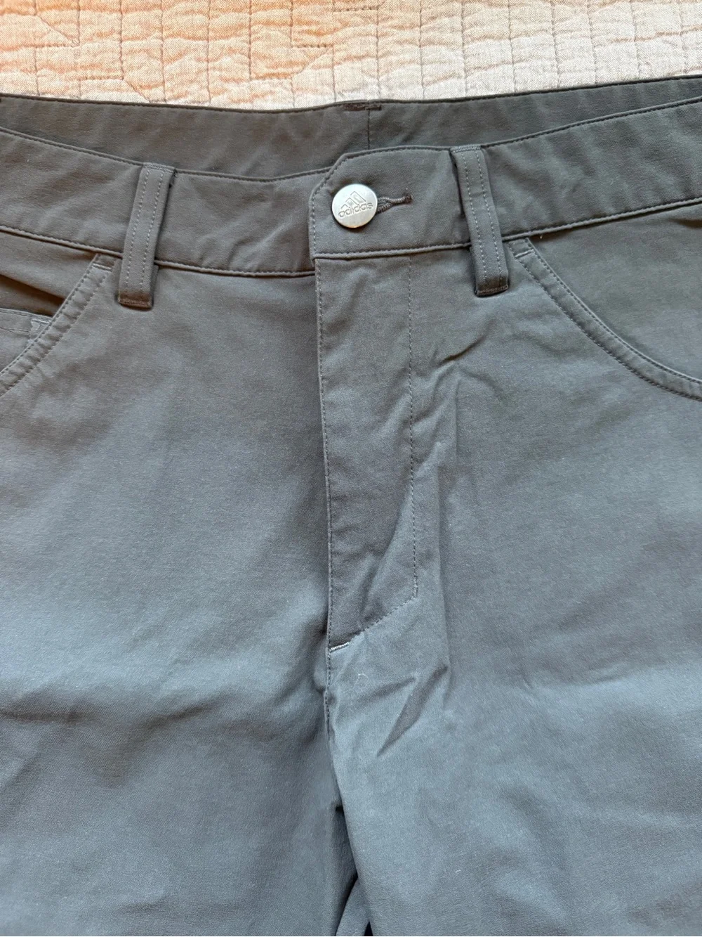 Adidas Adicross Golf Pants Men’s 30x30 | Charcoal Gray Stretch Performance